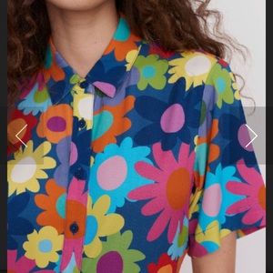 Floral print jumpsuit